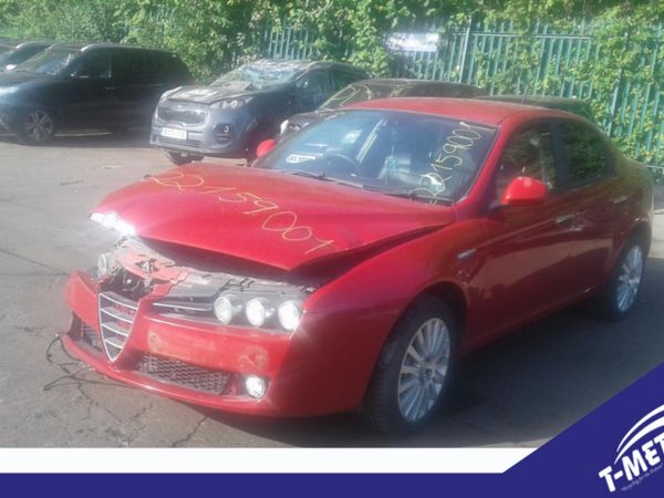 Alfa Romeo 159 Saloon, Diesel, 2008, Red