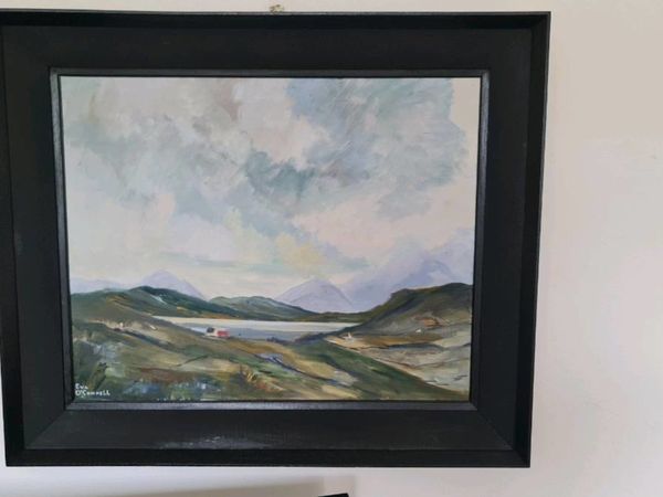Eva O'Connell landscape oil on canvas