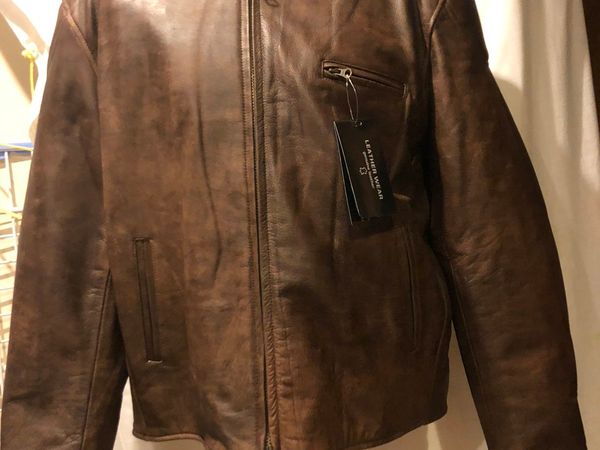 Leather jacket  casual or biker €150