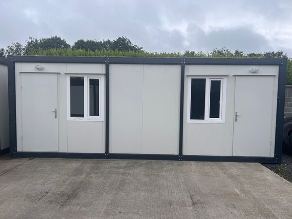 23ft by 10ft Double Room Portable Office