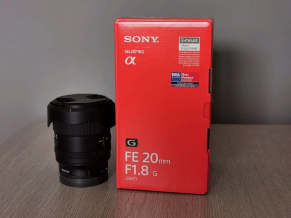 Sony 20mm 1.8 G  emount