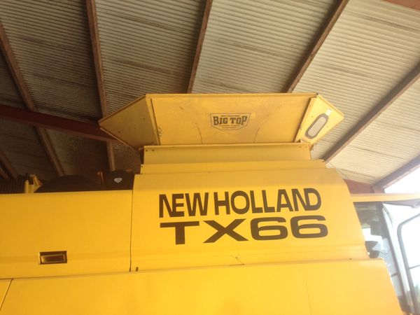 Newholland Tx Big top hopper extension