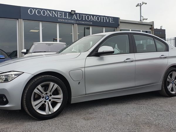 BMW 3-Series Saloon, Petrol Hybrid, 2018, Silver