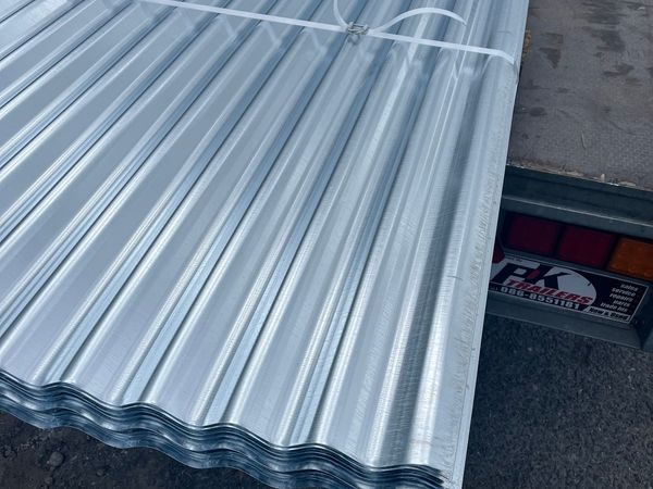 18ft galvanise corrugated roof sheets 50 available