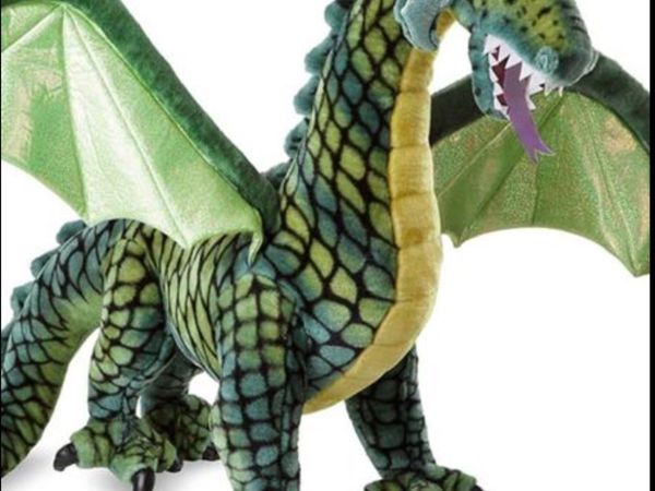 NEW IN SEALED BOX, LARGE MELISSA AND DOUG DRAGON.