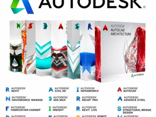 Autodesk 1 year - Genuine license key - All Products