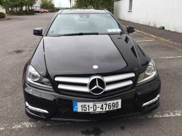 Mercedes-Benz C-Class Coupe, Diesel, 2015, Black
