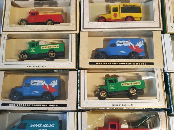 Collectible model cars and vans