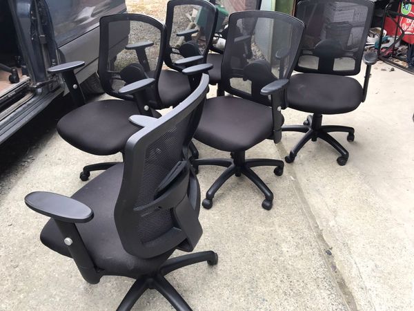 Corporate  mesh back chairs