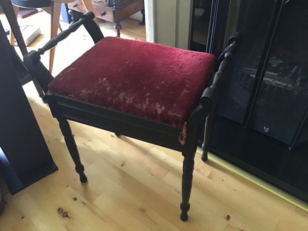 Antique Piano stool