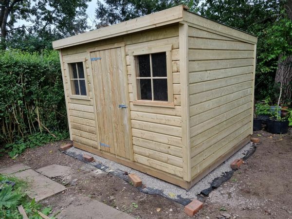 Pent Shed - All Sizes Available