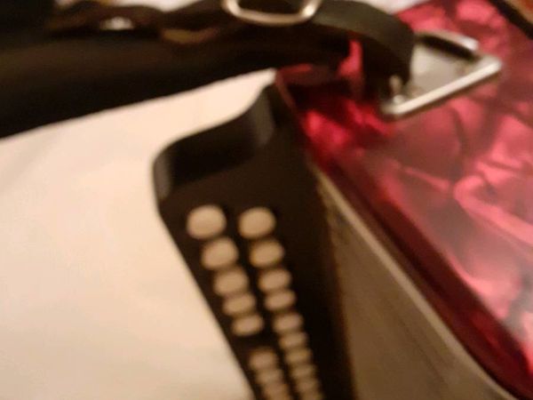 Hohner black dot accordion