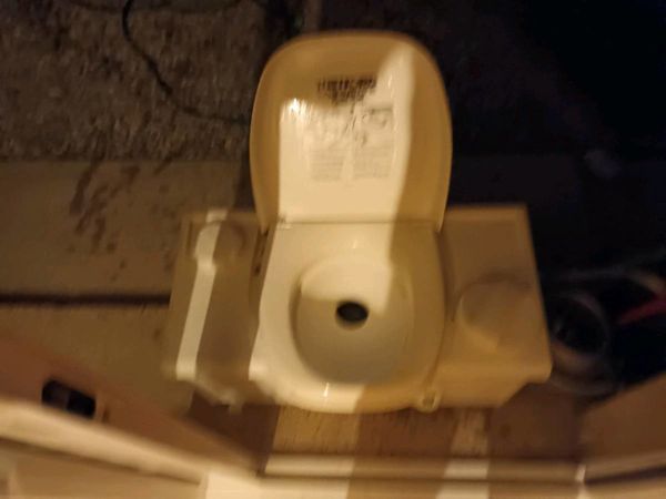 Toilet for a campervan or caravan