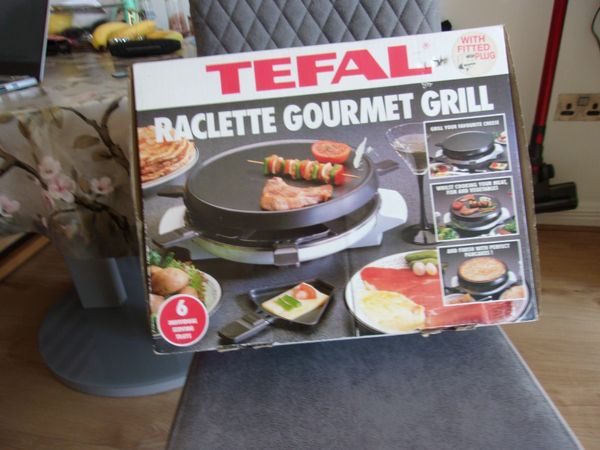TEFAL RACLETTE GOURMET GRILL NEW BOXED