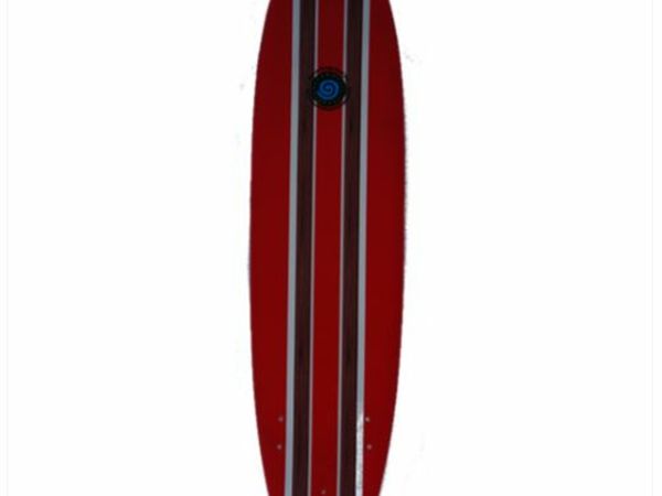 Black Sheep Surf Co 6'2 Red Junior Softboard Micro Mal Surfboard