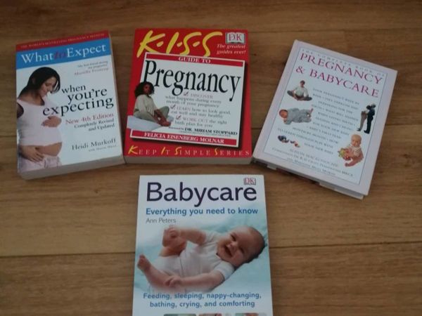 Pregnancy and babycare books €20 for the lot