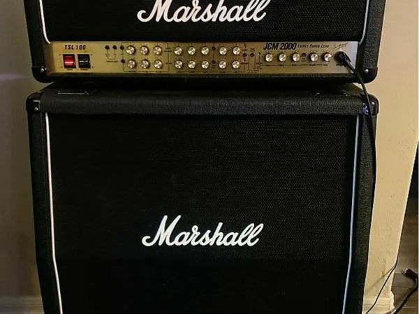 MARSHALL 100W (Half-stack) Amp & Cab