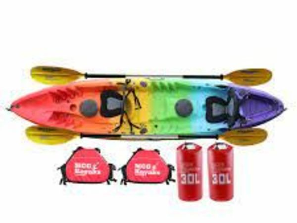Rainbow kayak - 2+1