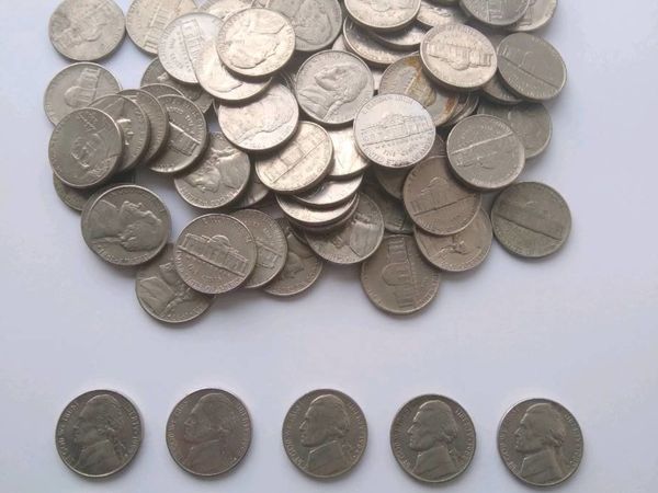 USA Nickels Coins