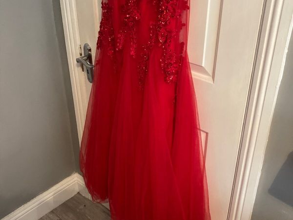 Stunning Red  Debs Dress size xxs