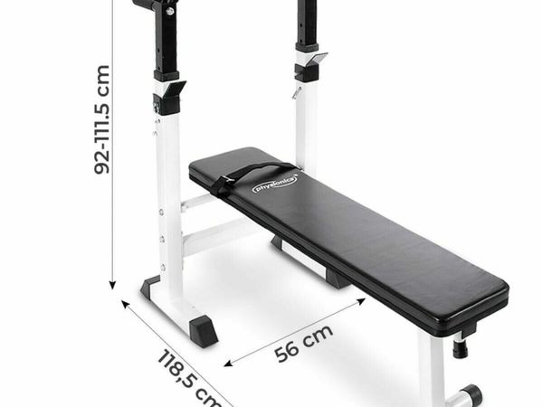 PRO GYM BENCH + DIP STATION - FREE DELIVERY
