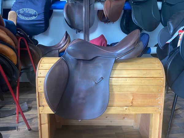 Berney brothers brown leather saddle