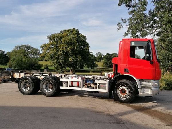 2008 DAF CF75-310 6x4 chassis cab, suit tipper