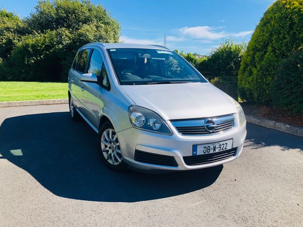 2008 Opel Zaferia 7 Seater,New NCT,Mint