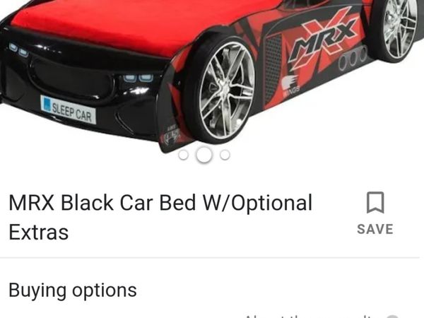 Racing car bed