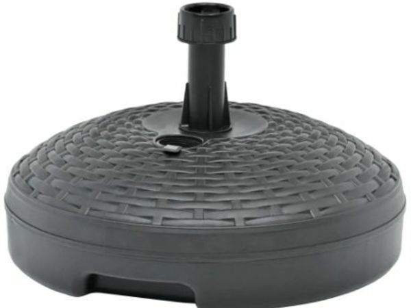New*LCD Umbrella Base Sand/Water Filled 20 L Anthracite Plastic