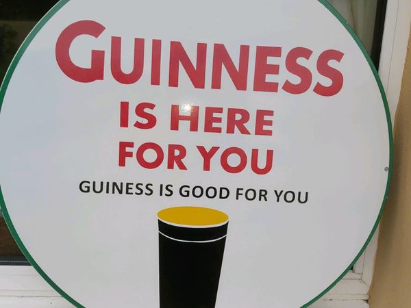 Guinness  enamel sign