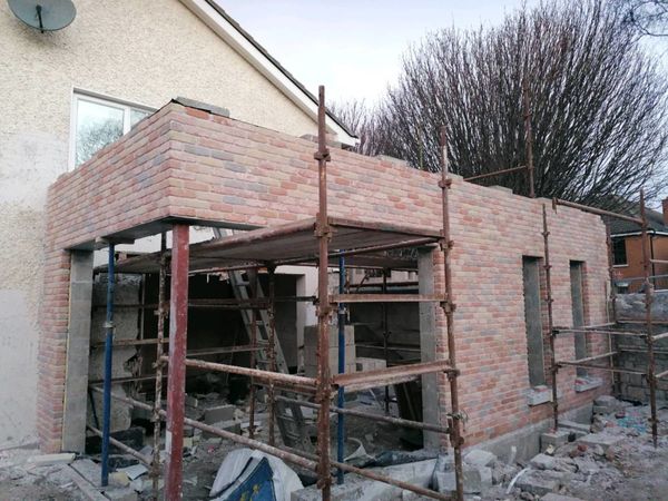 Bricklaying contractor available dublin area