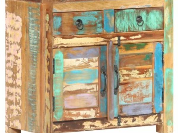 New*LCD Sideboard 70x35x65 cm Solid Reclaimed Wood