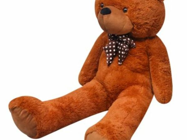 New*LCD Teddy Bear Cuddly Toy Plush Brown 170 cm
