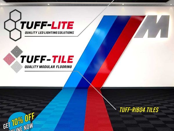 TUFF TILE Garage Detailing Gym Showroom Tiles