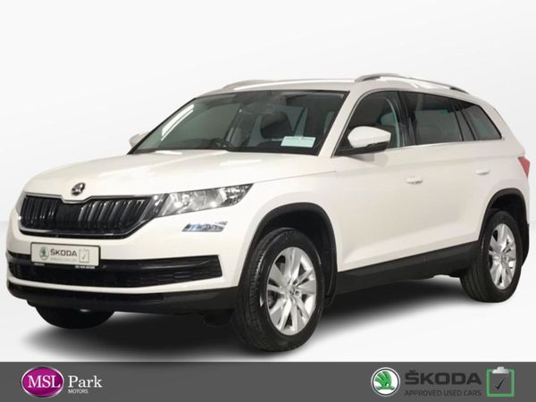 Skoda Kodiaq SUV, Petrol, 2019, White