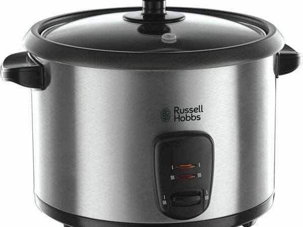 Rice Cooker and Steamer, 1.8L, Silver