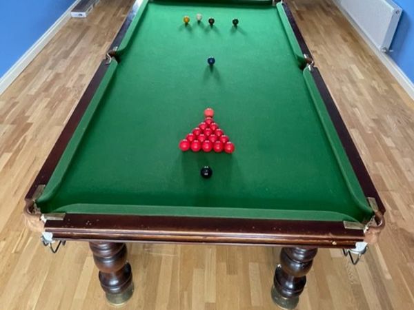 Slate Bed Snooker Table
