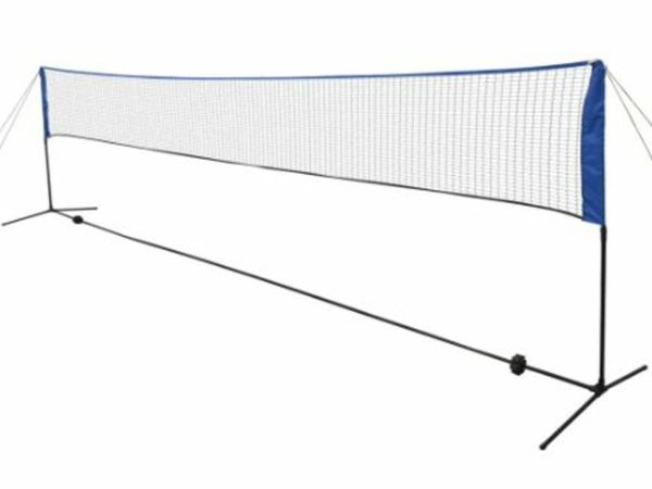 New*LCD Badminton Net with Shuttlecocks 600x155 cm