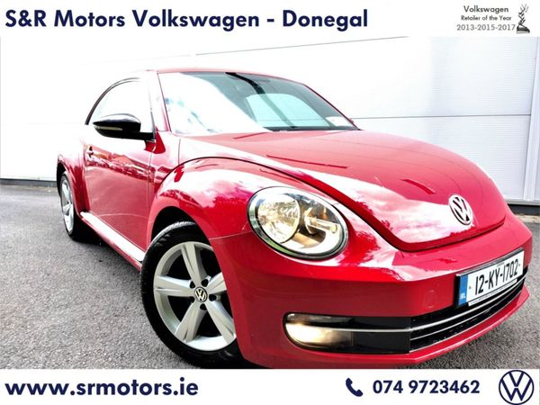 Volkswagen Beetle Hatchback, Petrol, 2012, Red