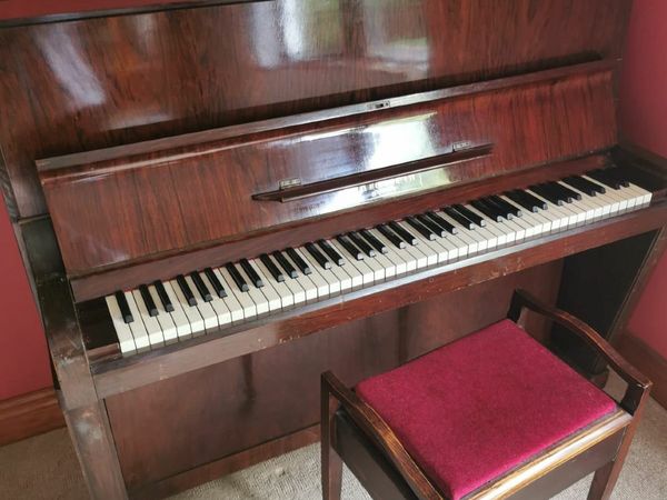 Waldstein Upright Piano with Stool
