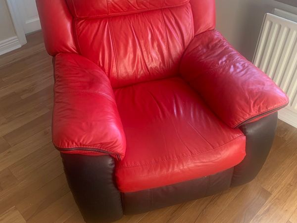 3 seater reclining sofa with 1 seater recliner