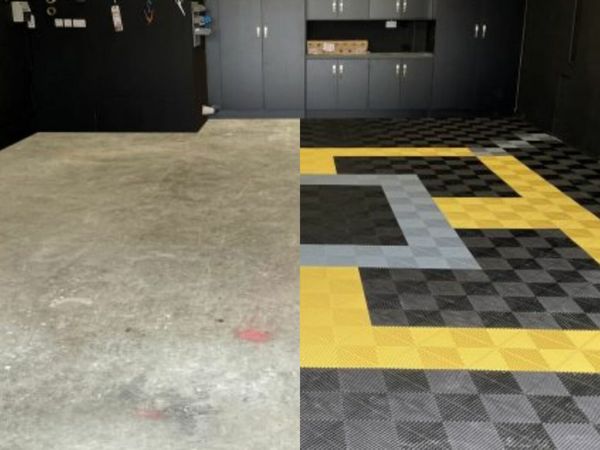 Titan Tile Durable Modular Flooring Workshop Tiles