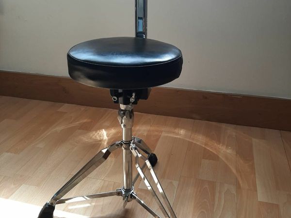 Drum Throne/stool with back rest