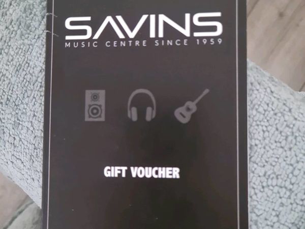 €300 Savins Music Centre Gift Voucher 🎁 🎹🎼🎸