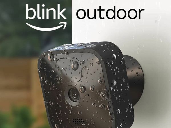 Wireless, weather-resistant HD security camera with two-year battery life, motion detection, works with Alexa | 2-Camera System