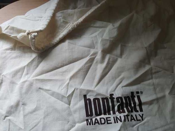 Bonfanti border canvas tote bag