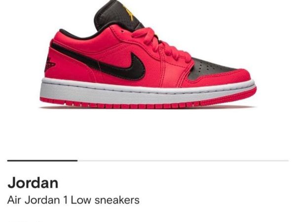 Siren Red Jordan Low 1