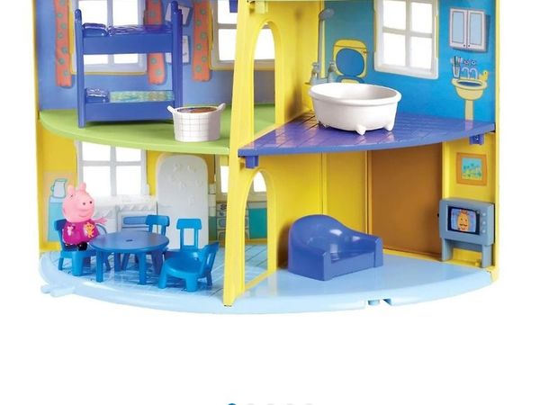 Mini Peppa pig house + toys duvet set clothes