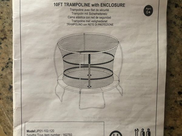 10ft trampoline parts